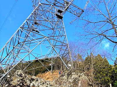 送電線鉄塔 