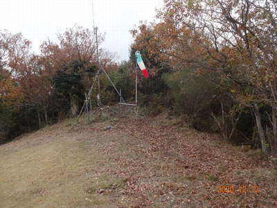 背面登山道入口