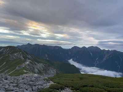 穂高連峰