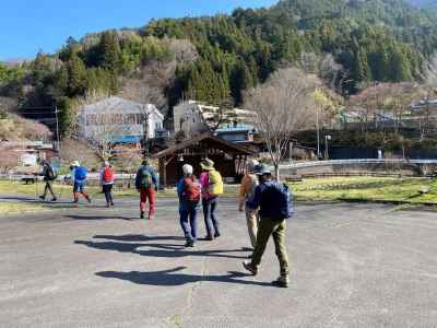 びりゅう館を出発 