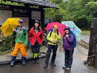 荒川登山口から縄文杉へ 