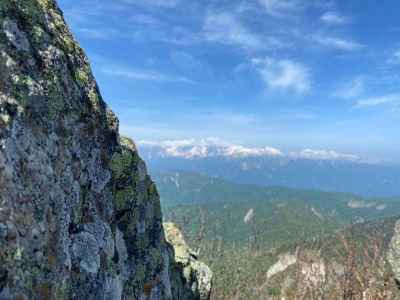 高妻山からの眺望 