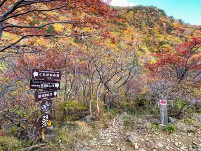 塩沢登山口へ