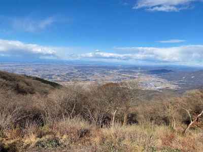 御幸ヶ原から北方向の眺め