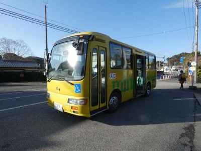 市営バストミー号に乗車 