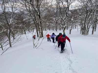 23日、ブナッコ道の下見