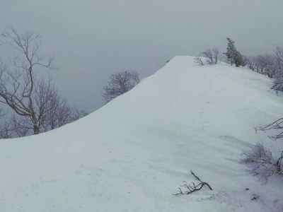 雪庇かな？ 