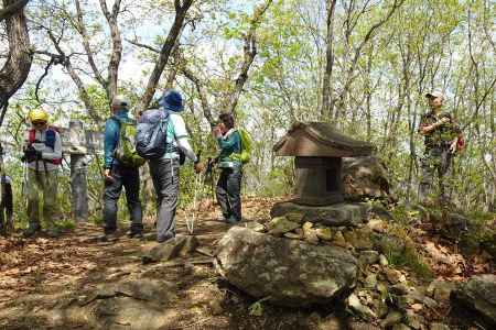 深高山の山頂 