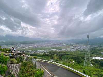 展望台から紀ノ川を望む 