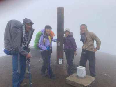 北海道の主峰　旭岳2290ｍ 