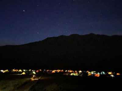 夜は満天の星 