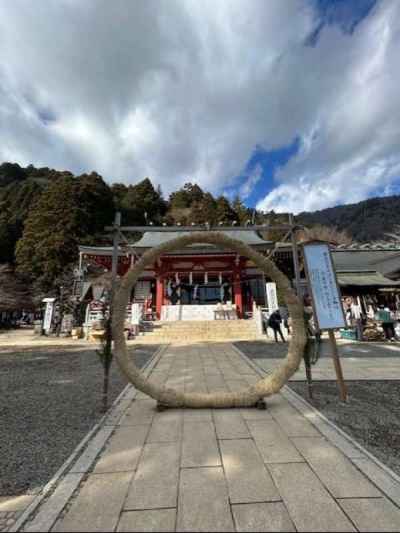 大山阿夫利神社下社に到着 