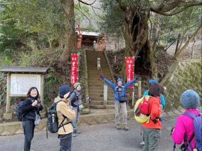 愛宕神社前に到着 