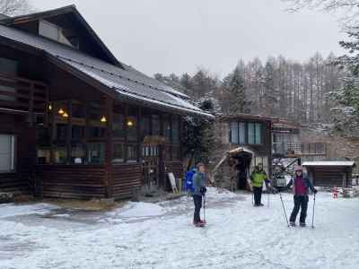 稲子湯に下山