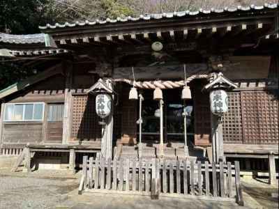 高来神社に登山の安全を祈願