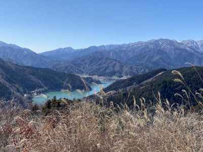 丹沢山塊の素晴らしい眺望