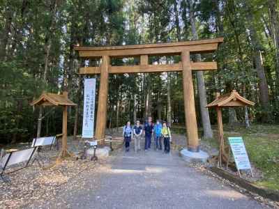 熊野本宮に到着 