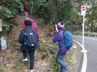 散策路入口 