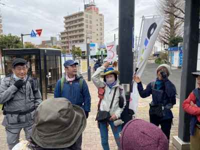 鶴巻温泉駅に集合