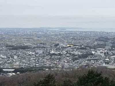 江の島が見える