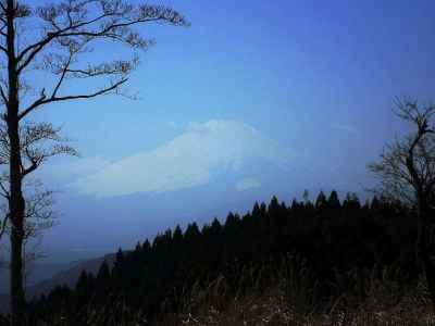 高松山山頂からの富士山