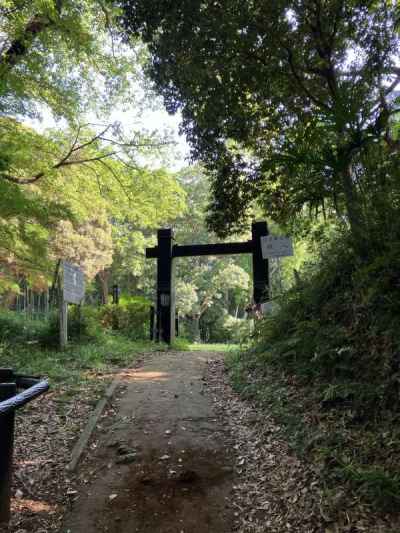 本丸入口_冠木門 