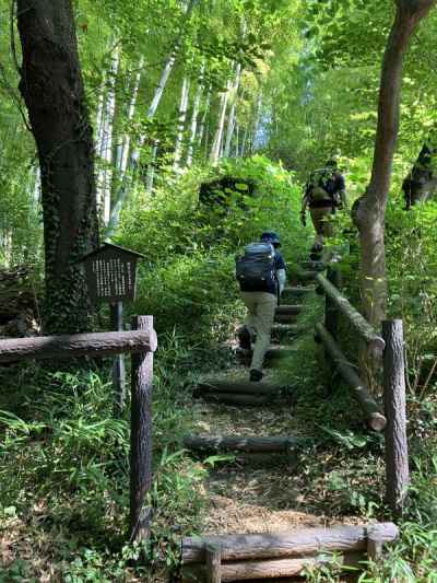 櫓跡へ 