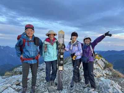 五竜岳山頂 