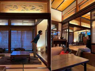 古民家の中はこんな感じ。とても落ち着きます 