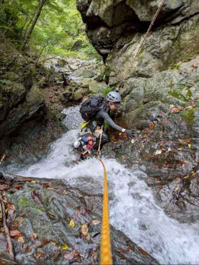 軽快に登るマダムＳさん 