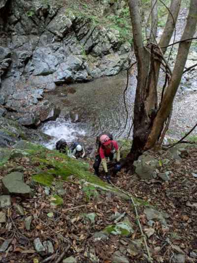 …ではなく、SLの一声「巻くで！」 
