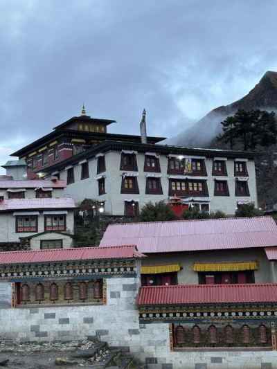 タンボチェの寺院&nbsp;