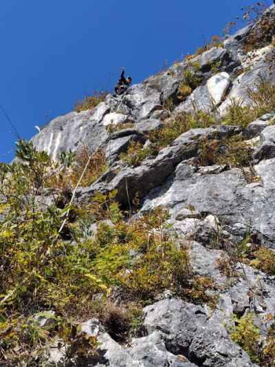 ４P目は余裕の階段状…ロープいる？