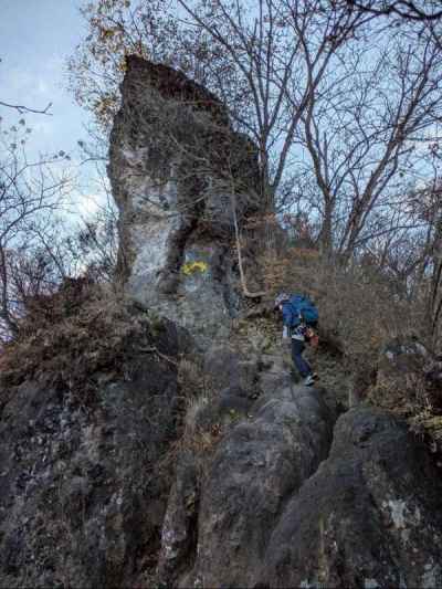 目指す丁須の頭が近づいてきた 