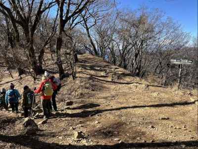 蓑毛道方面へ&nbsp;