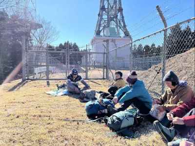 陽だまりで昼食&nbsp;