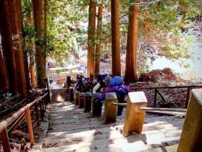 辛い階段も難なく