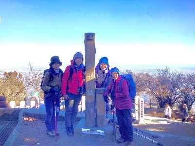 山頂での一枚&nbsp;