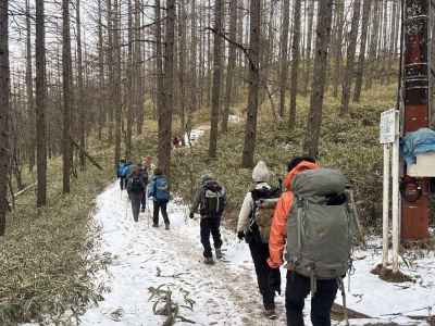 雪が積もった道&nbsp;