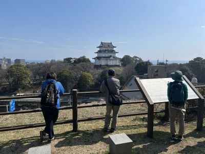 八幡山古郭東曲輪跡　戦国時代の小田原城の中心部